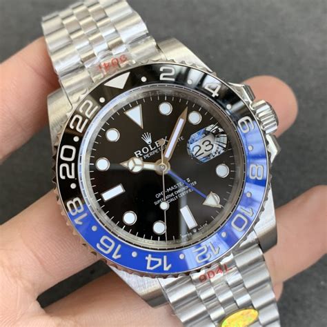 rolex gmt master ii blue black replica|rolex gmt homage watches.